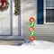 Glitzhome® 42" Metal JOY Ornament Yard Stake/Wall Décor